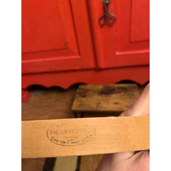 HUGE 22" Vintage Embroidery Hoop The Gibbs Manufacturing Co. Caton Ohio  EUC - Picture 3 of 6